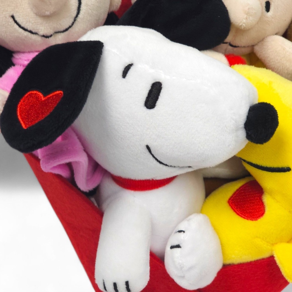 Peanuts Snoopy Plush Bouquet Charlie Brown Lucy Woodstock Ruz Valentine Gift NEW - Picture 16 of 16